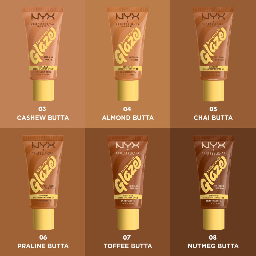 Buttermelt Glaze Soft Glow Skin Tint  SPF30, Foundation, 12H Wear
