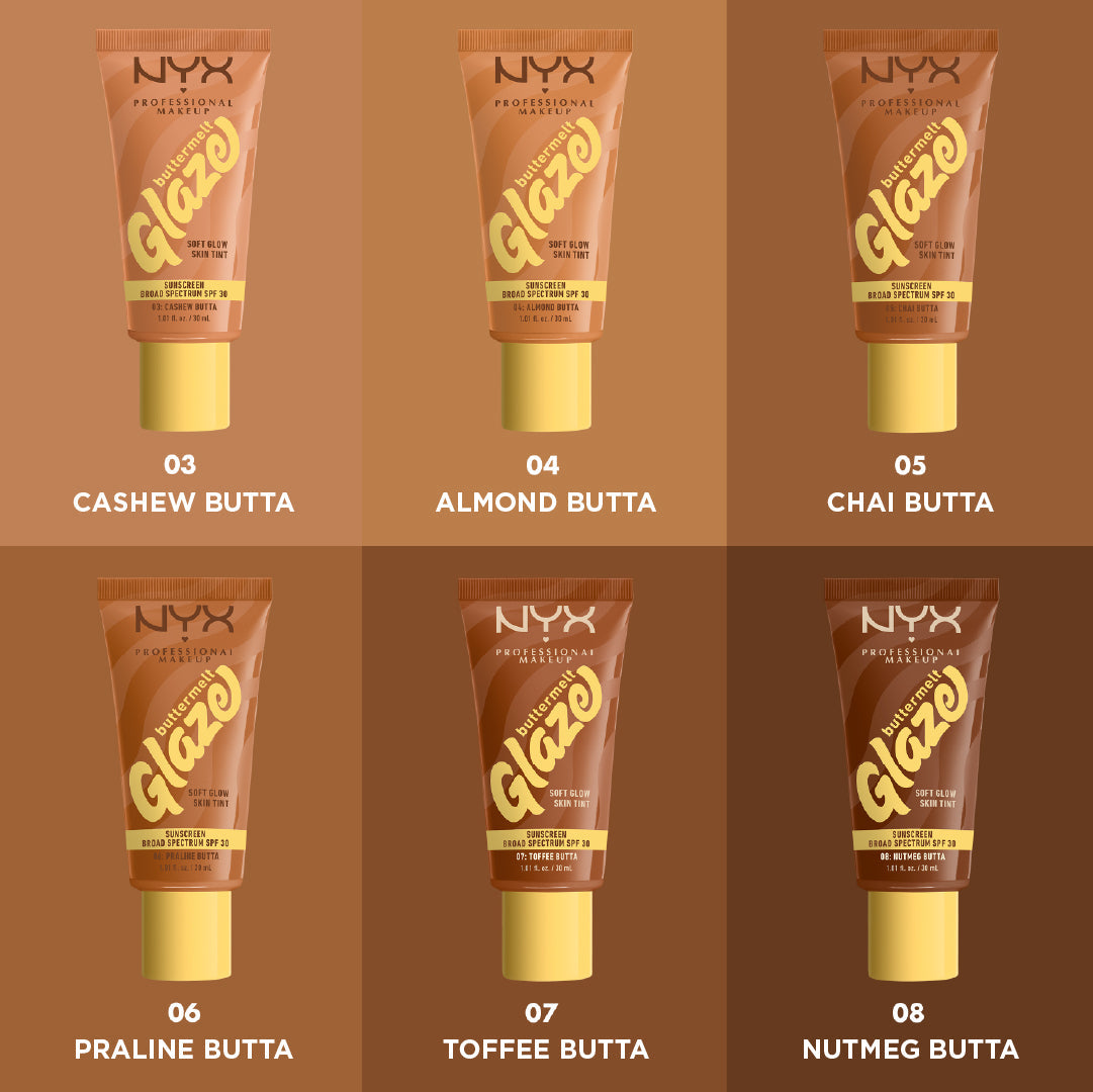 Buttermelt Glaze Soft Glow Skin Tint  SPF30, Foundation, 12H Wear