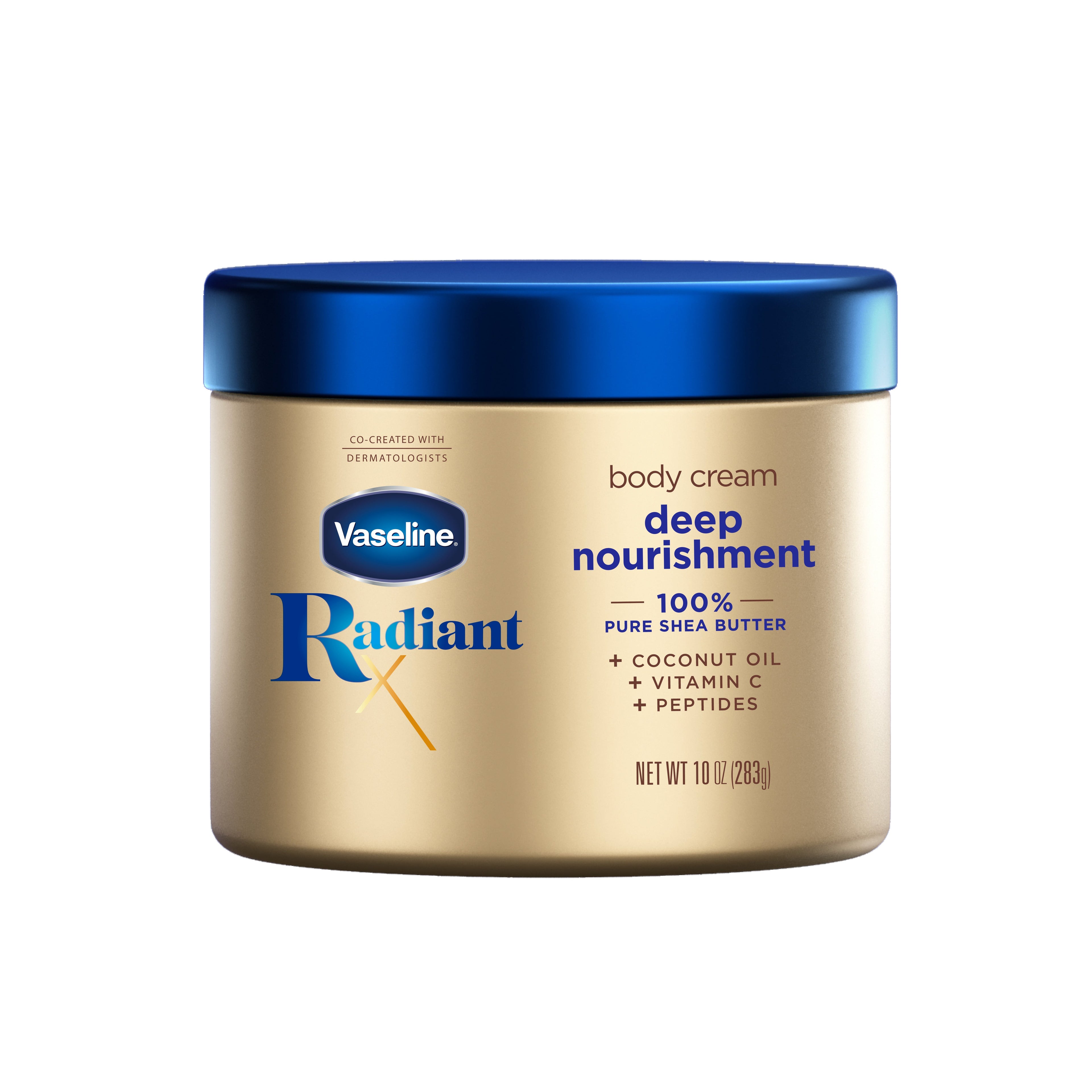 Radiant X Deep Nourishment Body Cream 100% Pure Shea Butter, Coconut Oil