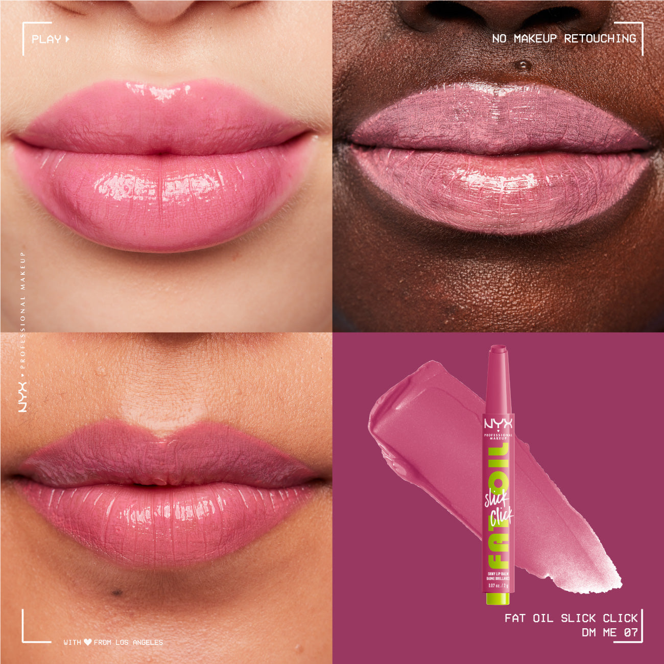 Fat Oil Slick Click Shiny Lip Balm