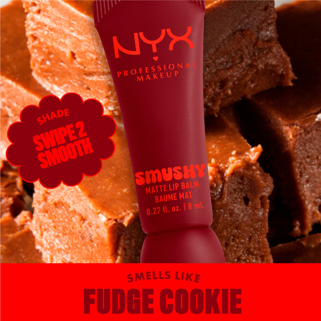 Smushy Matte Lip Balm, Soft Diffused Color, Matte Finish