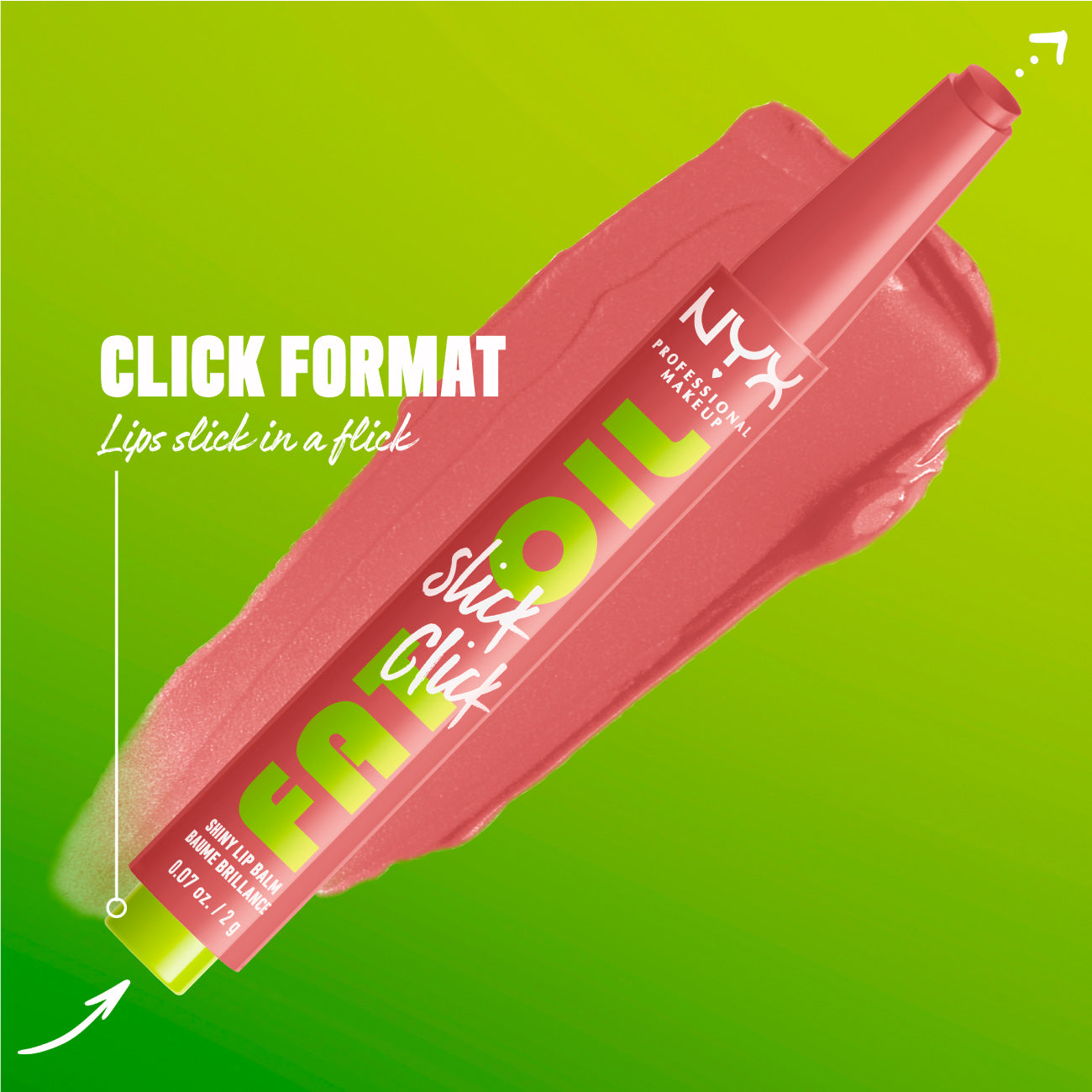 Fat Oil Slick Click Shiny Lip Balm