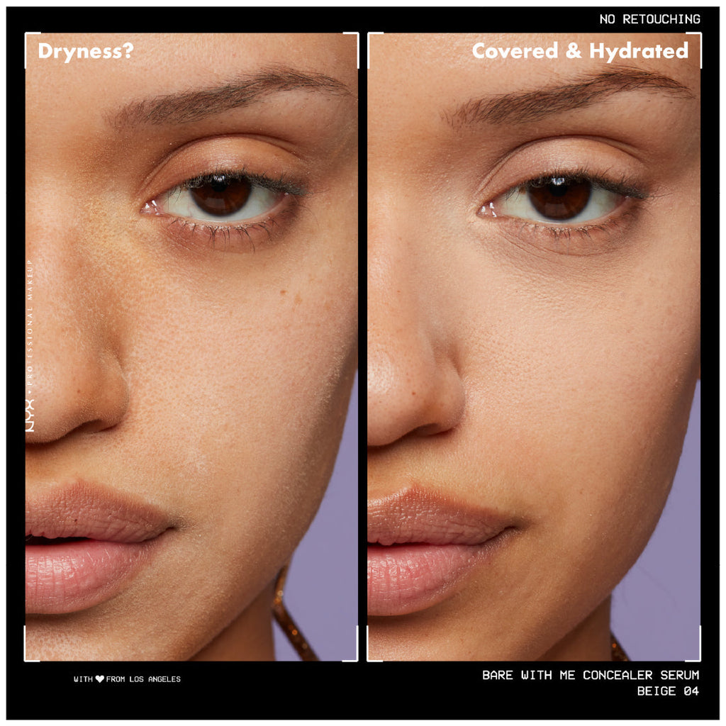 Bare With Me Concealer Serum, For Face & Body, Up to 24HR Hydration For Skin
