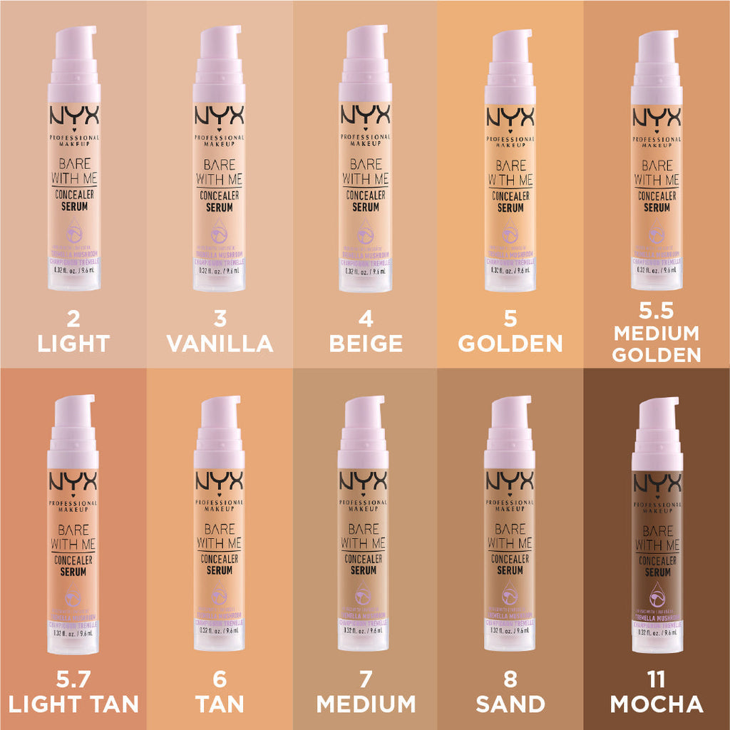 Bare With Me Concealer Serum, For Face & Body, Up to 24HR Hydration For Skin