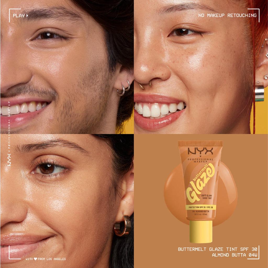 Buttermelt Glaze Soft Glow Skin Tint  SPF30, Foundation, 12H Wear
