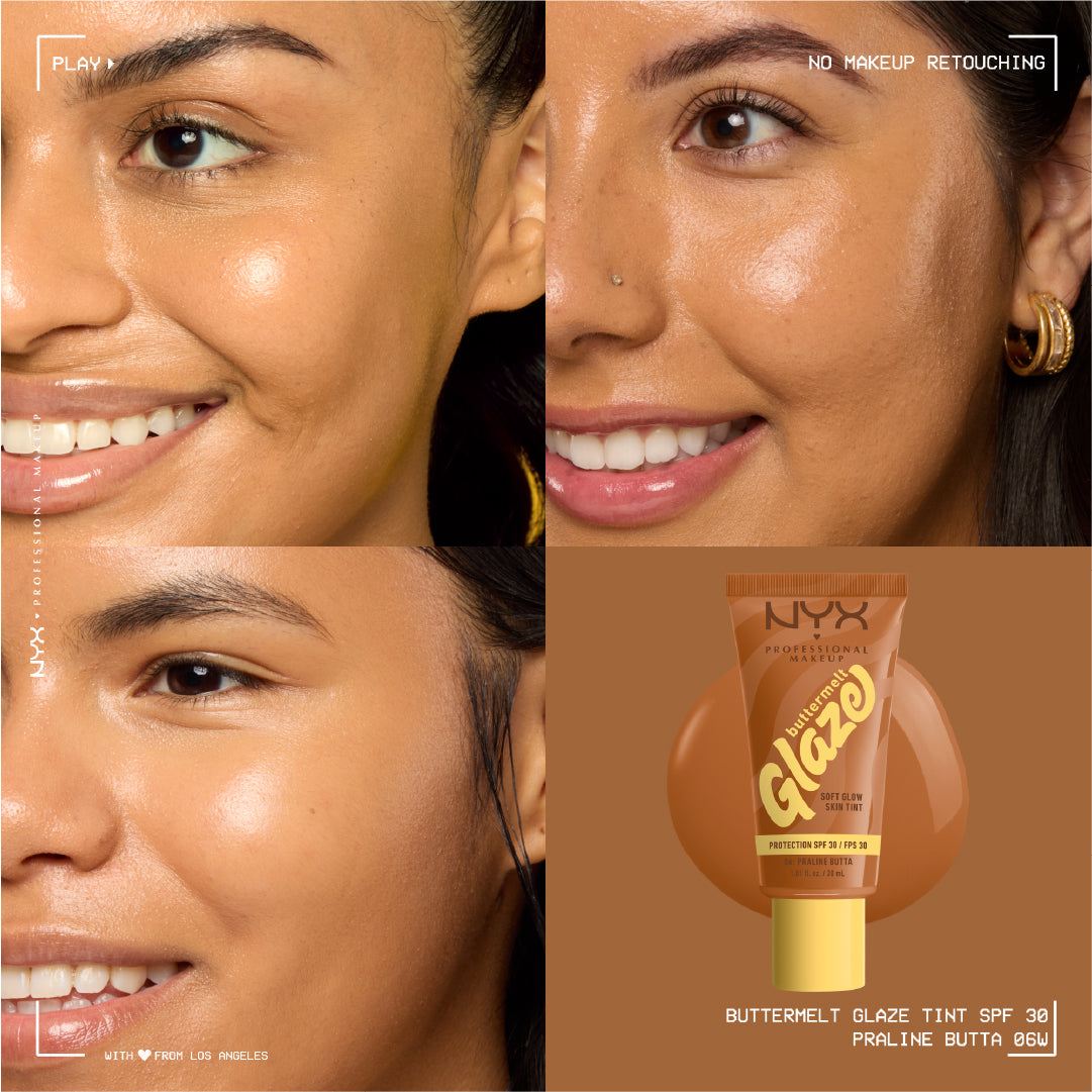 Buttermelt Glaze Soft Glow Skin Tint  SPF30, Foundation, 12H Wear