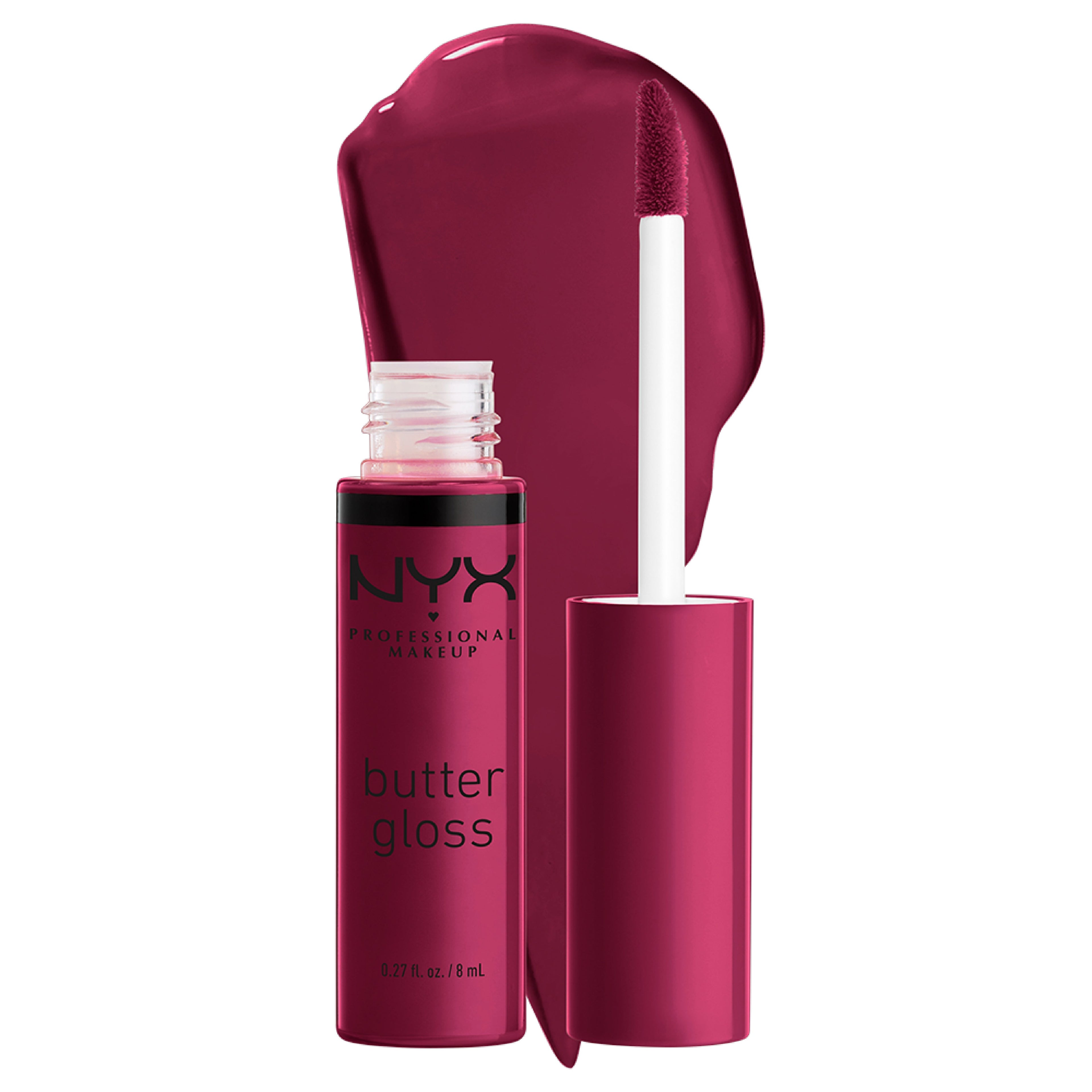 Butter Gloss, Non-Sticky Lip Gloss, Buttery Soft, Silky Smooth And Creamy, Sheer To Medium Coverage