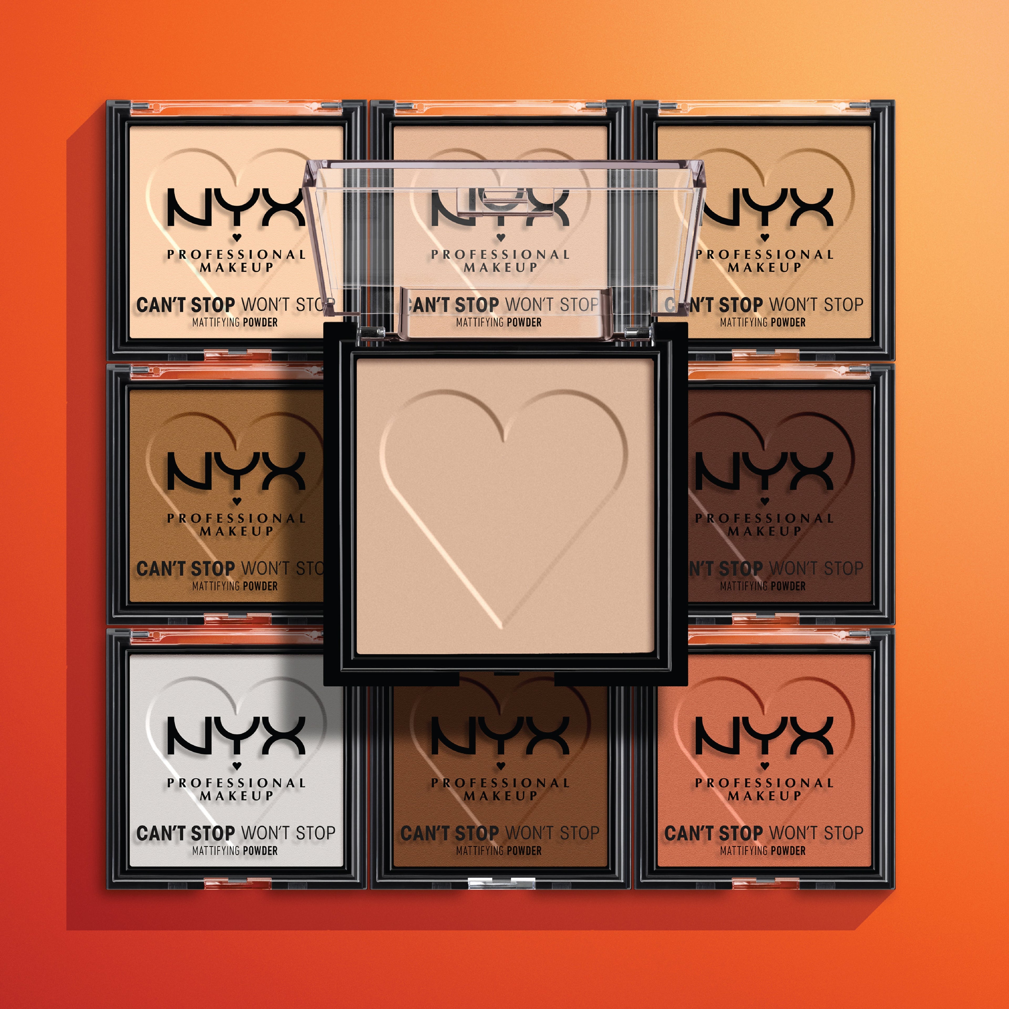 Can'T Stop Won'T Stop Mattifying Pressed Powder