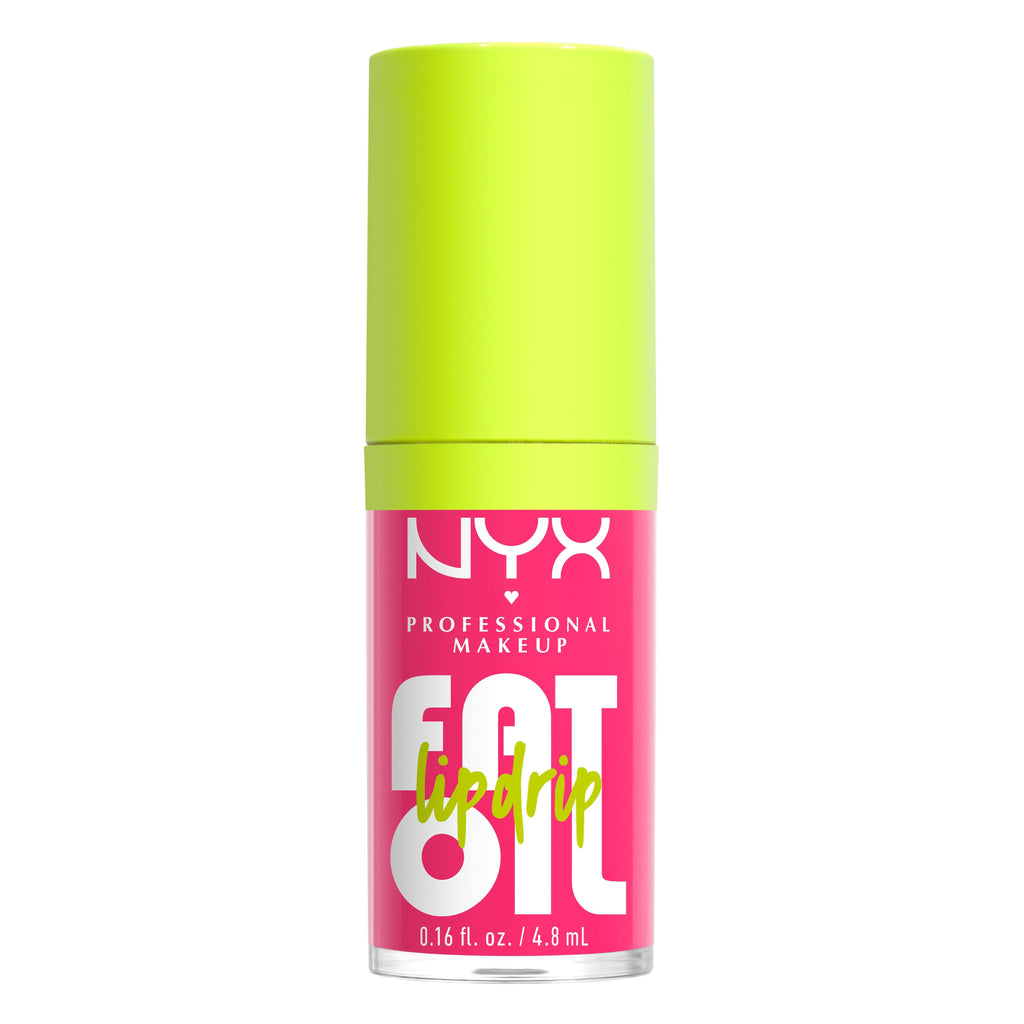 Fat Oil Lip Drip, Moisturizing, Shiny, Vegan Tinted Lip Gloss, Non-Sticky Finish, 12H Hydration