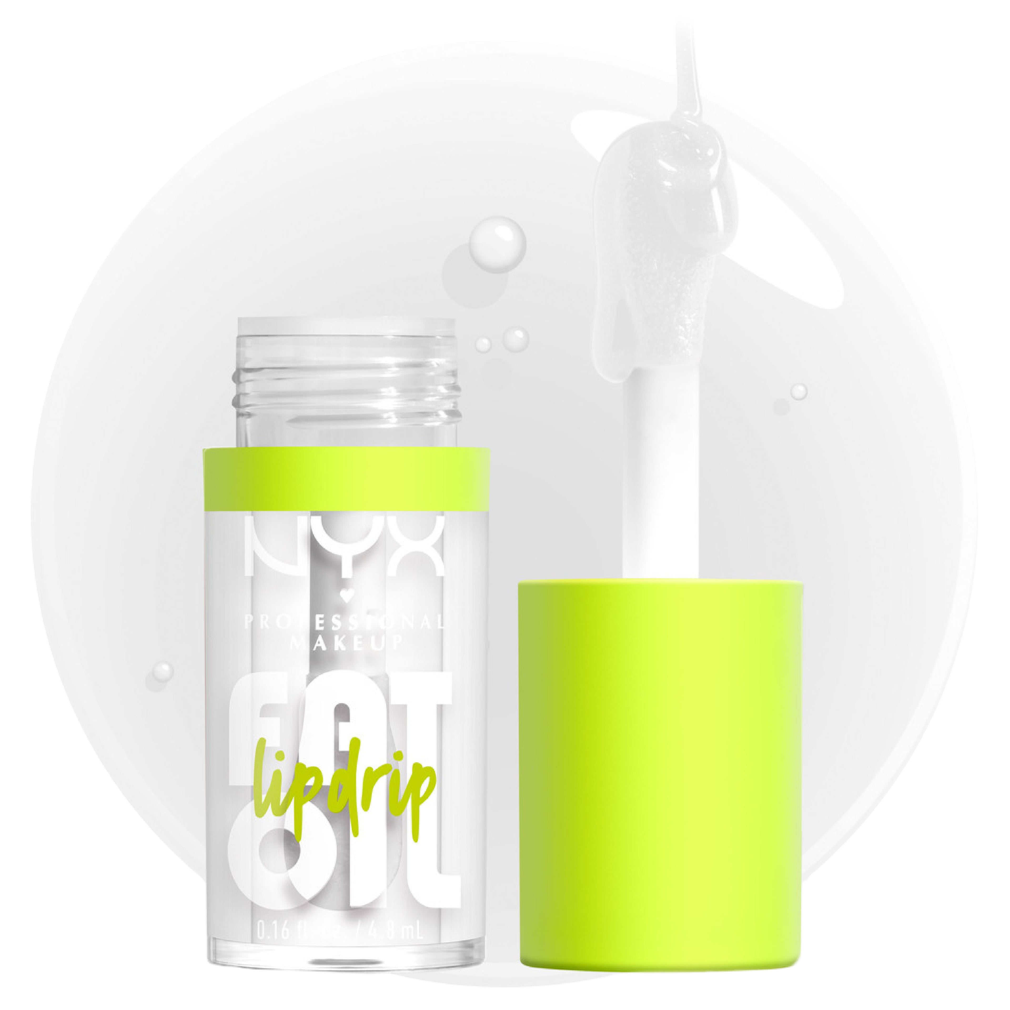 Fat Oil Lip Drip, Moisturizing, Shiny, Vegan Tinted Lip Gloss, Non-Sticky Finish, 12H Hydration