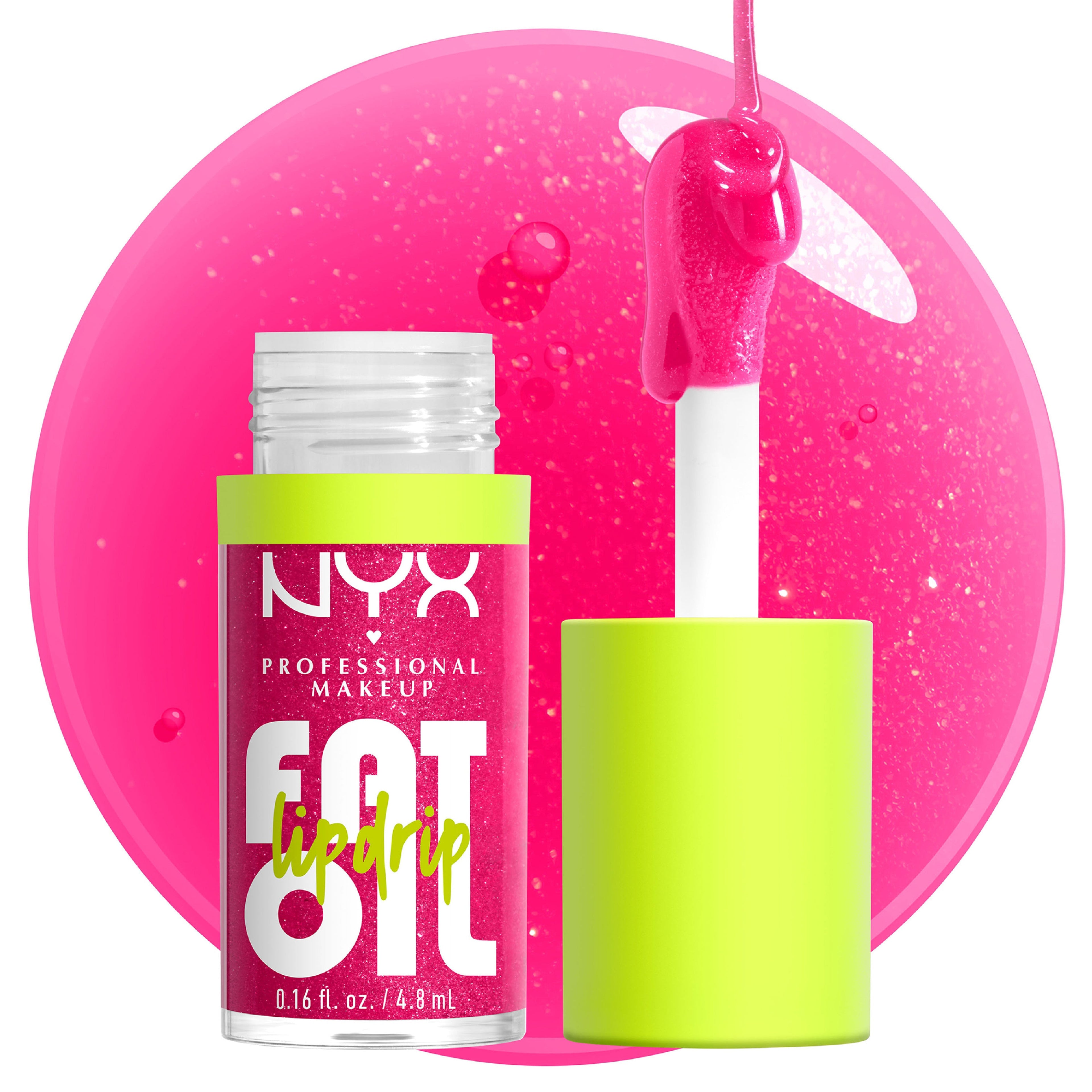 Fat Oil Lip Drip, Moisturizing, Shiny, Vegan Tinted Lip Gloss, Non-Sticky Finish, 12H Hydration