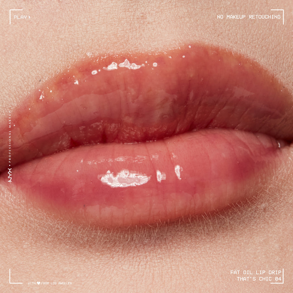 Fat Oil Lip Drip, Moisturizing, Shiny, Vegan Tinted Lip Gloss, Non-Sticky Finish, 12H Hydration