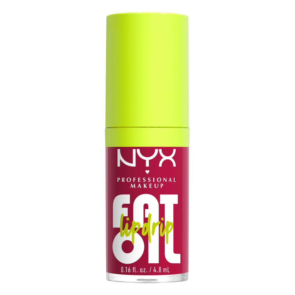 Fat Oil Lip Drip, Moisturizing, Shiny, Vegan Tinted Lip Gloss, Non-Sticky Finish, 12H Hydration