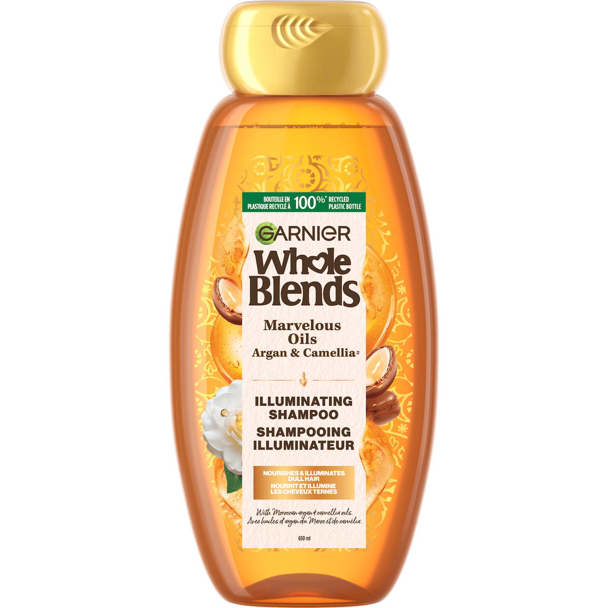 Illuminating Shampoo with Moroccan Argan and Camellia Oils Extracts