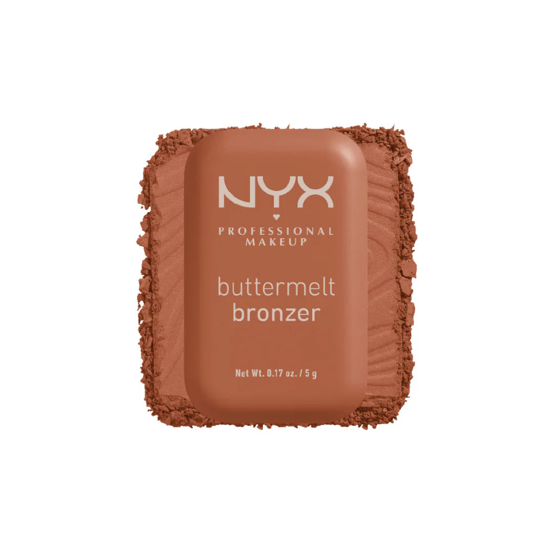 Buttermelt Bronzer, Powder Bronzer, 12 HR Wear, Fade Resistant & Transfer Resistant, Buildable, Vegan-Do Butta