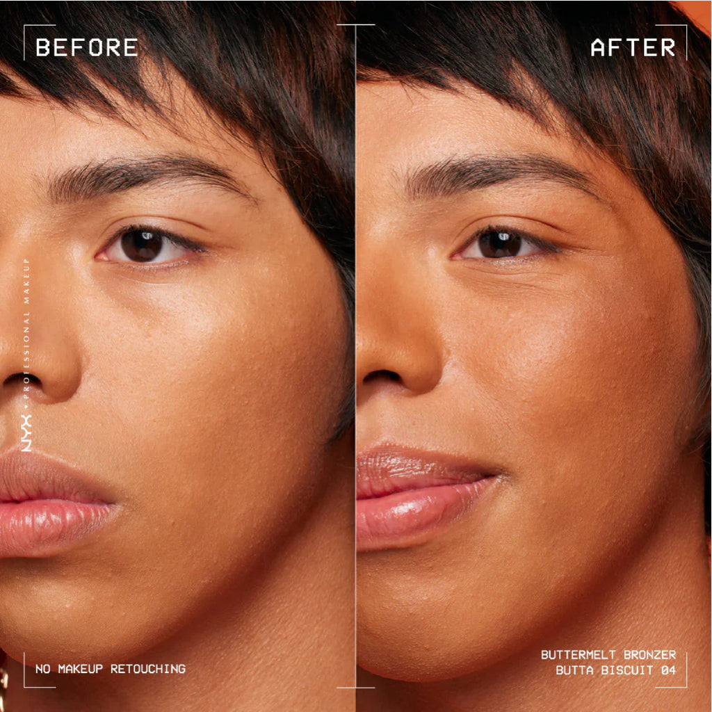 Buttermelt Bronzer, Powder Bronzer, 12 HR Wear, Fade Resistant & Transfer Resistant, Buildable, Vegan-Do Butta