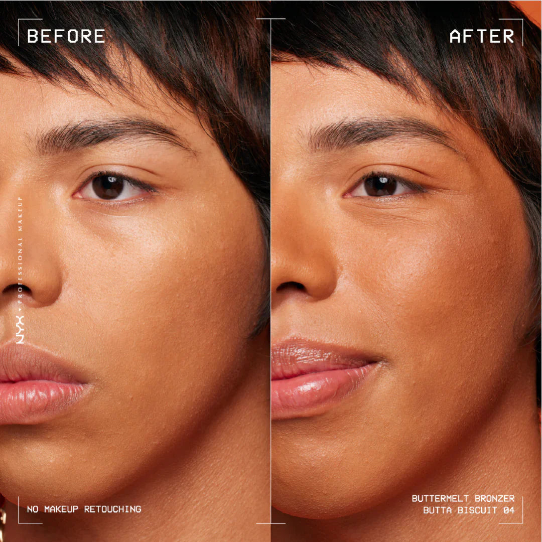 Buttermelt Bronzer, Powder Bronzer, 12 HR Wear, Fade Resistant & Transfer Resistant, Buildable, Vegan-Do Butta